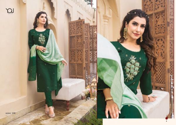 Wanna Mimi Fancy Hand Work Cotton Silk Designer Readymade Catalogue